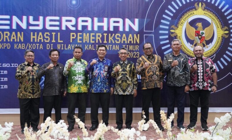 Agenda penyerahan Opini Wajar Tanpa Pengecualian dari Badan Pemeriksa Keuangan RI