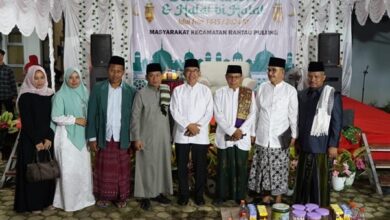 Bupati Kutim hadiri agenda halalbihalal di Rantau Pulung