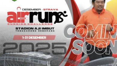 Dispora Kukar Gelar Strava Challenge Air Run 2025 Dorong Gaya Hidup Sehat di Stadion Aji Imbut Tenggarong