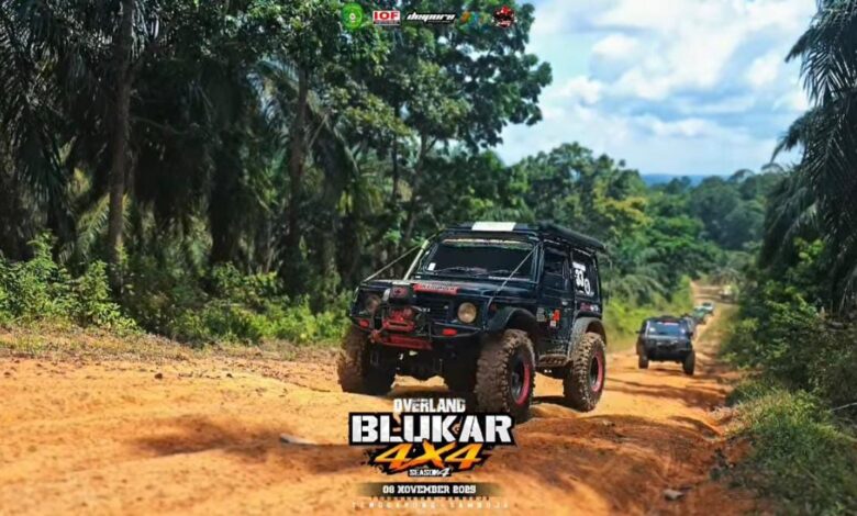 Blukar 4x4 Kukar 2025 Sukses Gabung Adrenalin Offroad, Baksos & Gerakkan UMKM Lokal di Tenggarong