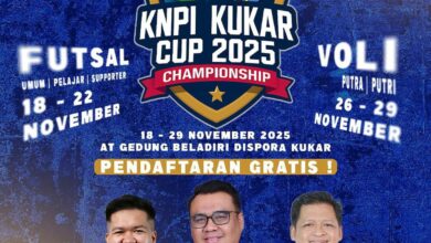 Dispora & KNPI Kukar Gelar Turnamen Futsal-Voli 18–29 November di Stadion Aji Imbut