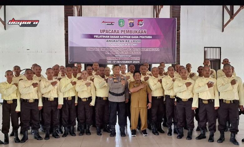 Dispora Kukar Buka Pelatihan Garda Pratama 2025: 30 Pemuda Siap Jadi Security Bersertifikat