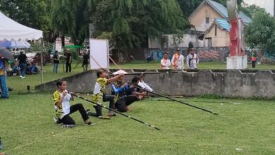 Kota Bangun Darat Jadi Lumbung Atlet Olahraga Tradisional Kukar: Sumpit, Enggrang, Belogo Selalu Bawa Medali!