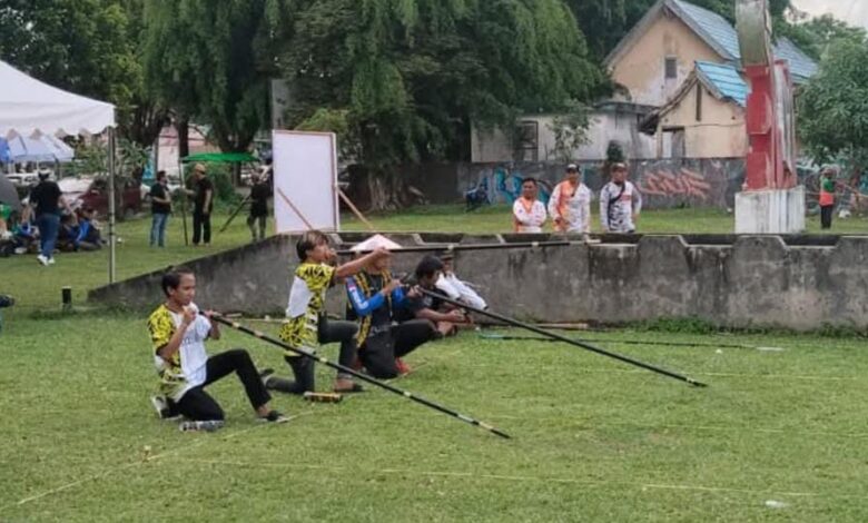 Kota Bangun Darat Jadi Lumbung Atlet Olahraga Tradisional Kukar: Sumpit, Enggrang, Belogo Selalu Bawa Medali!