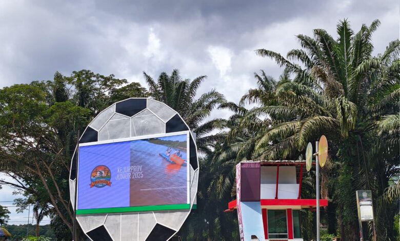 Videotron Tematik Aji Imbut Tak Ganggu Fasilitas Olahraga