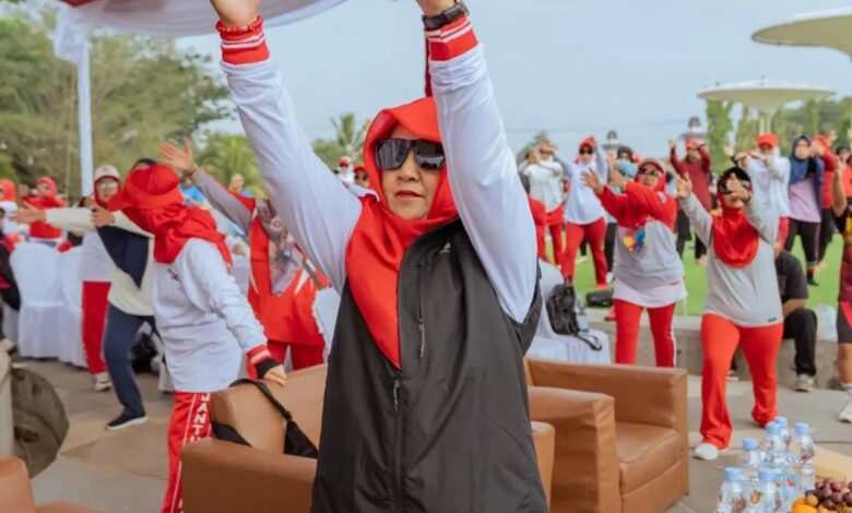 Zumba Jadi Favorit Ibu-Ibu Kukar, Dispora: Sehat & Happy!